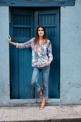 Betty Barclay jeans et tunique couleur