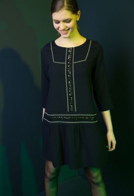 Robe noire collection automne hiver 2017/18