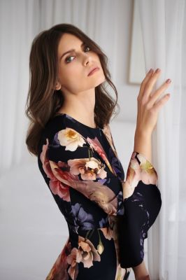 chemise à fleur