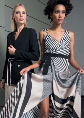 Edas veste noire et robe sans manche