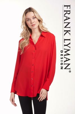 chemise rouge Frank Lyman