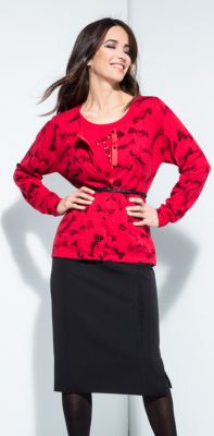 pull rouge Fuego Woman