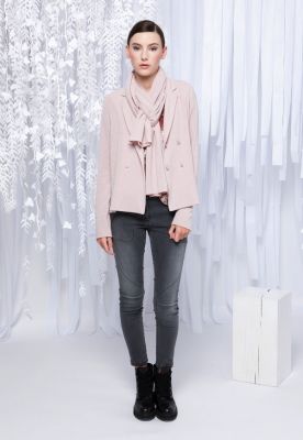 gilet rose clair