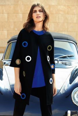veste à motif cercles ribkoff