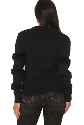 leslie monte carlo gilet bleu  et jeans