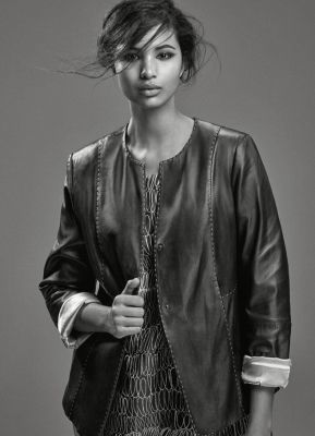 Vestes en cuir collection automne hiver 2017/18