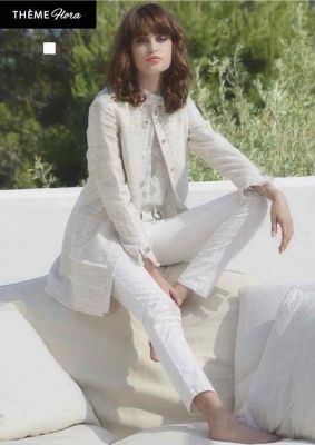 Pantalon blanc ou clair  collection printemps été 2017