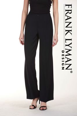 Pantalon noir coupe large