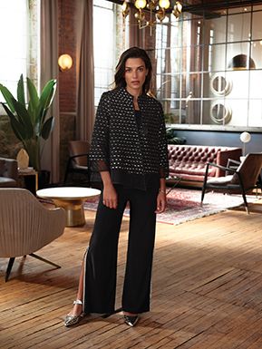 Pantalon Noir Collection Automne Hiver 2019/20