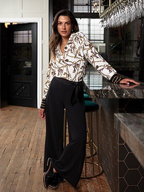 Pantalon Noir Collection Automne Hiver 2019/20