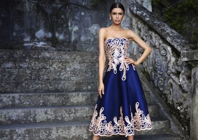 Robes bustiers de cocktail collections printemps été 2018