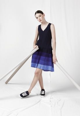 Robe couleur collection printemps été 2018