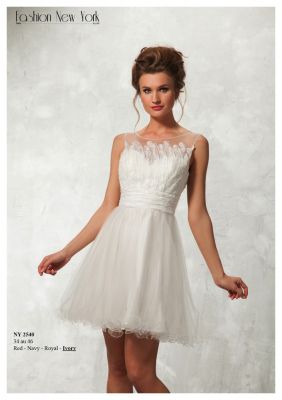 robe courte cérémonie blanche demoiselle honneur