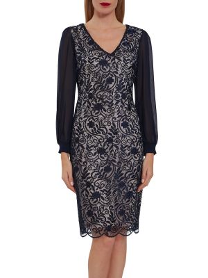 robe courte cérémonie brodée noire vitrolles