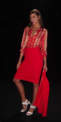 Robe courte collection printemps été 2020 - 1