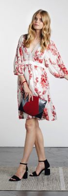 Robe imprimée collection printemps été 2018