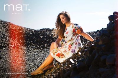 Robe imprimée collection printemps été 2018