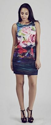 Robe imprimée collection printemps été 2018