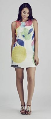 Robe imprimée collection printemps été 2018