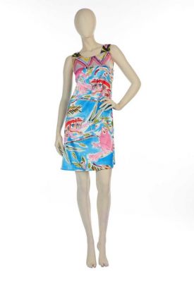 Robe imprimée collection printemps été 2018