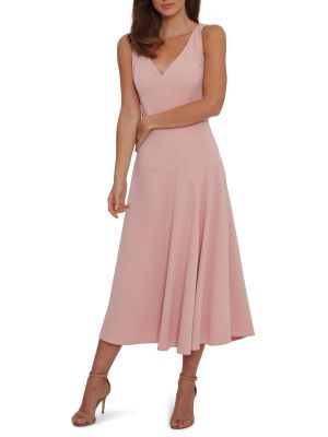 robe longue soirée col v