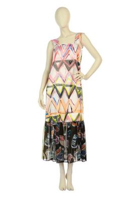 Robe longue collection printemps été 2018