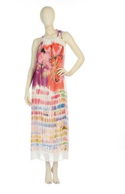 Robe longue collection printemps été 2018