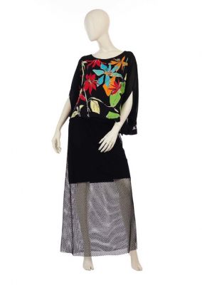 Robe longue collection printemps été 2018