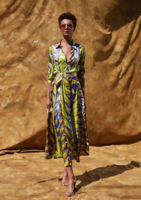 Robe longue collection printemps été 2020