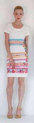 Robe imprimée, motifs collection printemps été 2017