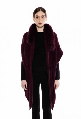 victory gilet col,fourrure